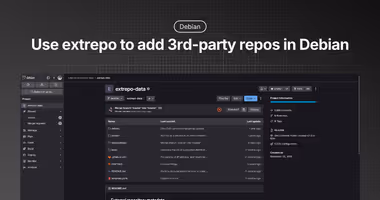 How to use extrepo to add third-party repositories in Debian