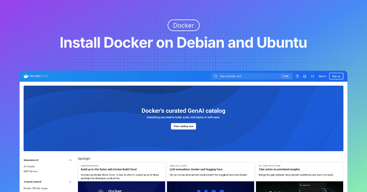 How to Install Docker on Debian and Ubuntu (Step-by-Step Guide)