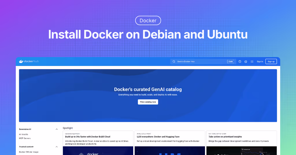 How to Install Docker on Debian and Ubuntu (Step-by-Step Guide)