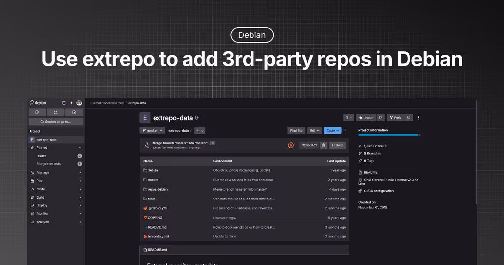 How to use extrepo to add third-party repositories in Debian